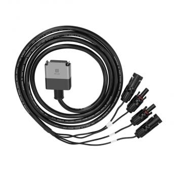 Preview: EcoFlow PowerStream 600W Mikrowechselrichter mit AC-Kabel und BKW-Solarkabel